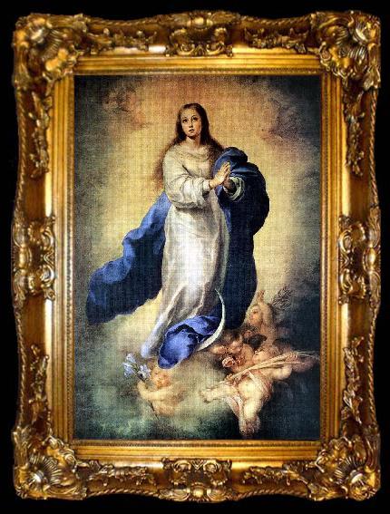 framed  MURILLO, Bartolome Esteban Immaculate Conception sg, ta009-2